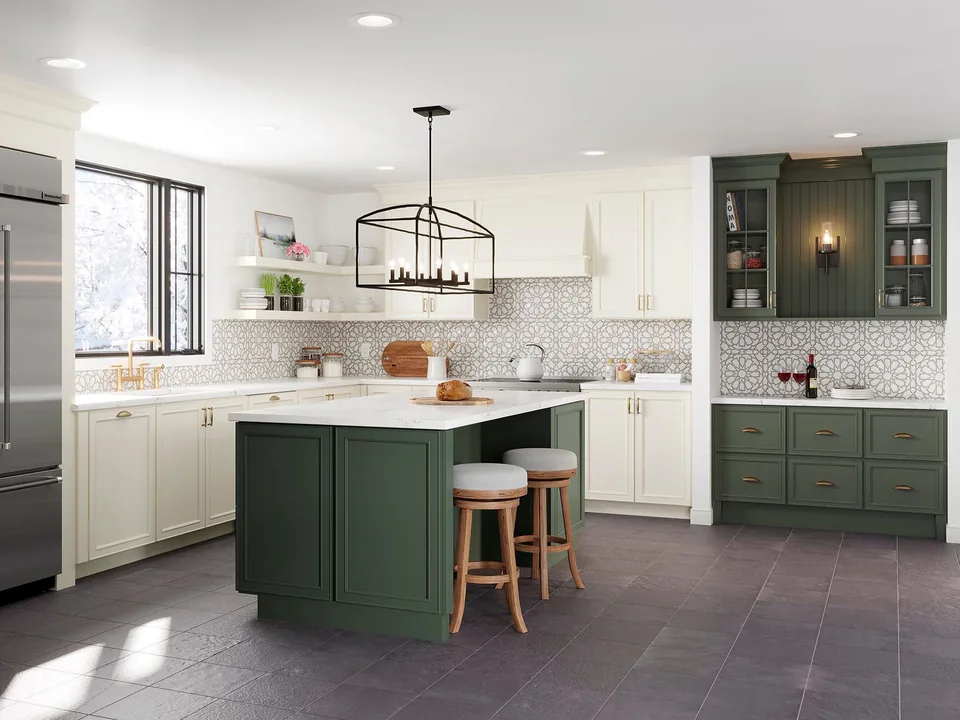Waypoint 540 Painted Vanilla, Grand Rapids kitchen inspiration