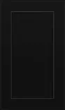 Waypoint 650 door sample in Painted Black