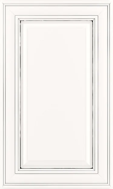 Waypoint 720 door sample in Painted Pewter Glaze